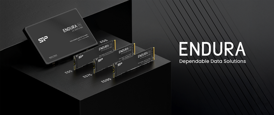 Silicon Power Launches Four Advanced TLC SSDs Under the New Endura Series