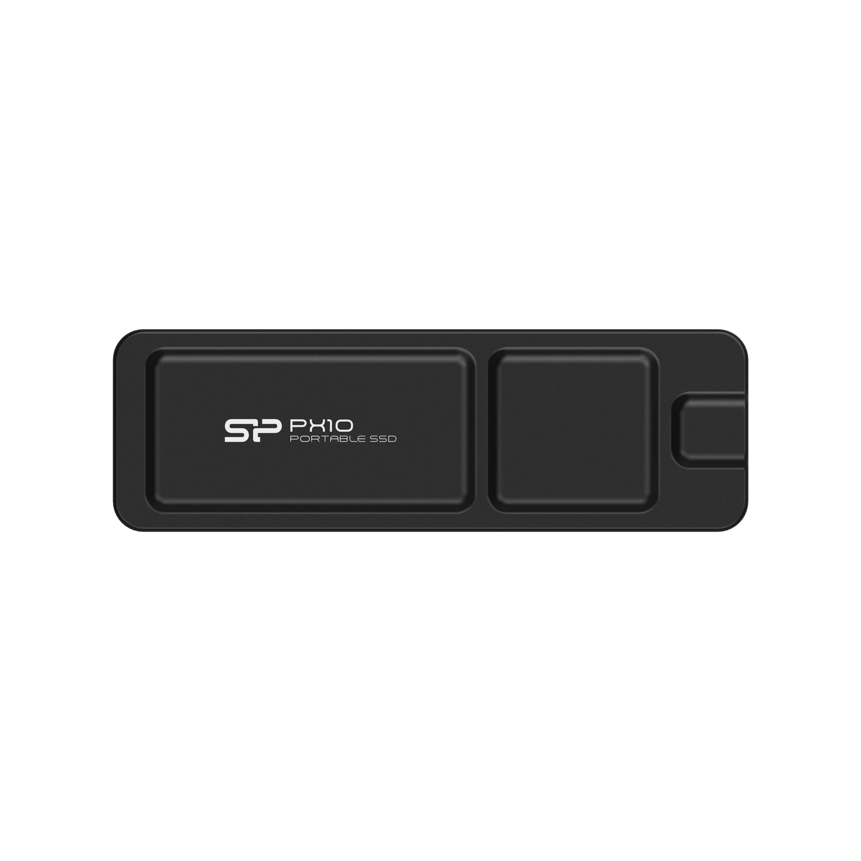 Silicon Power PX10 512GB-2TB USB-C 3.2 Gen 2 External Portable Solid State Drive, for iPhone 15 Pro/Pro Max, PS5 and Xbox Series X [Black]