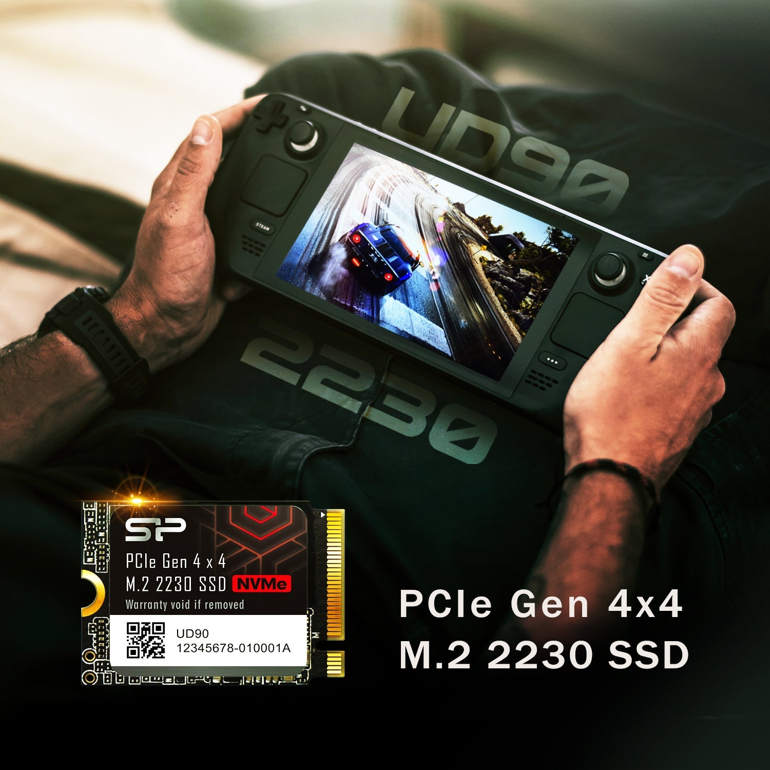 Silicon Power M.2 UD90 2230 1TB-2TB PCIe Nvme Gen4x4 Internal Solid State Drive