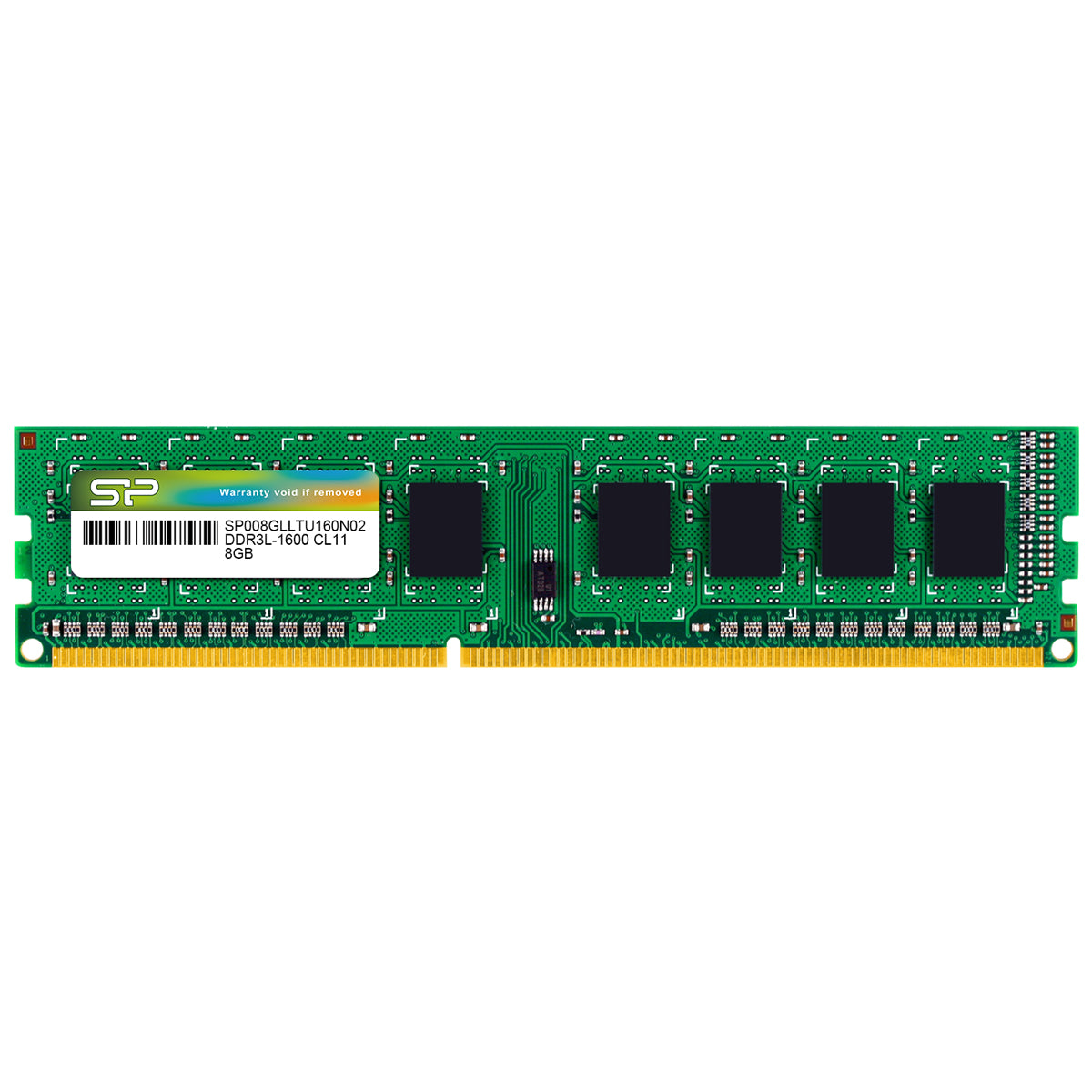 Silicon Power DDR3L 8GB 16GB(2x8GB) 1600MT/s (PC3L-12800) 1.35V Desktop UDIMM