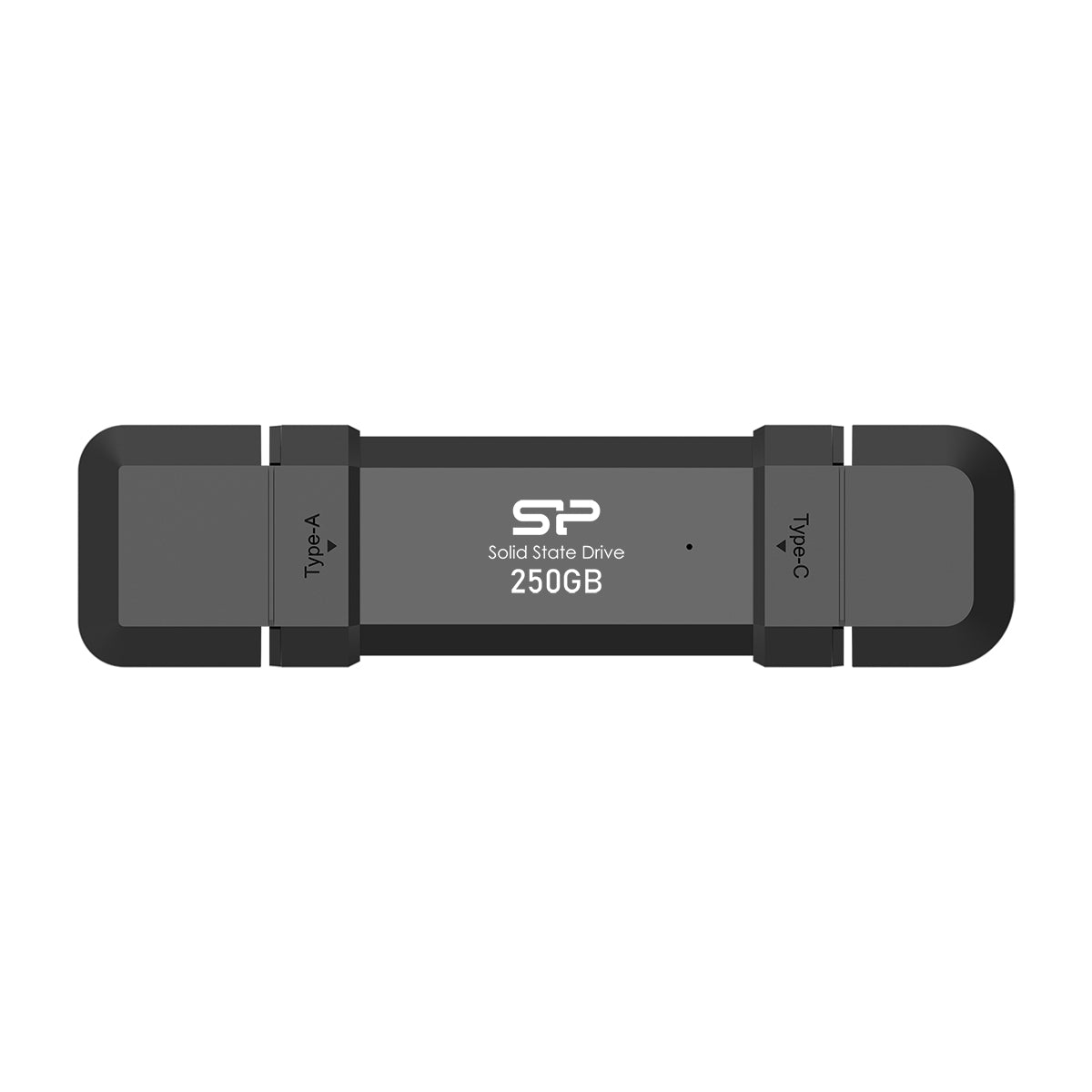 Silicon Power 500GB DS72 Dual USB-C/USB-A 3.2 Gen 2 Portable External SSD, Steam Deck and iPhone 15 Pro