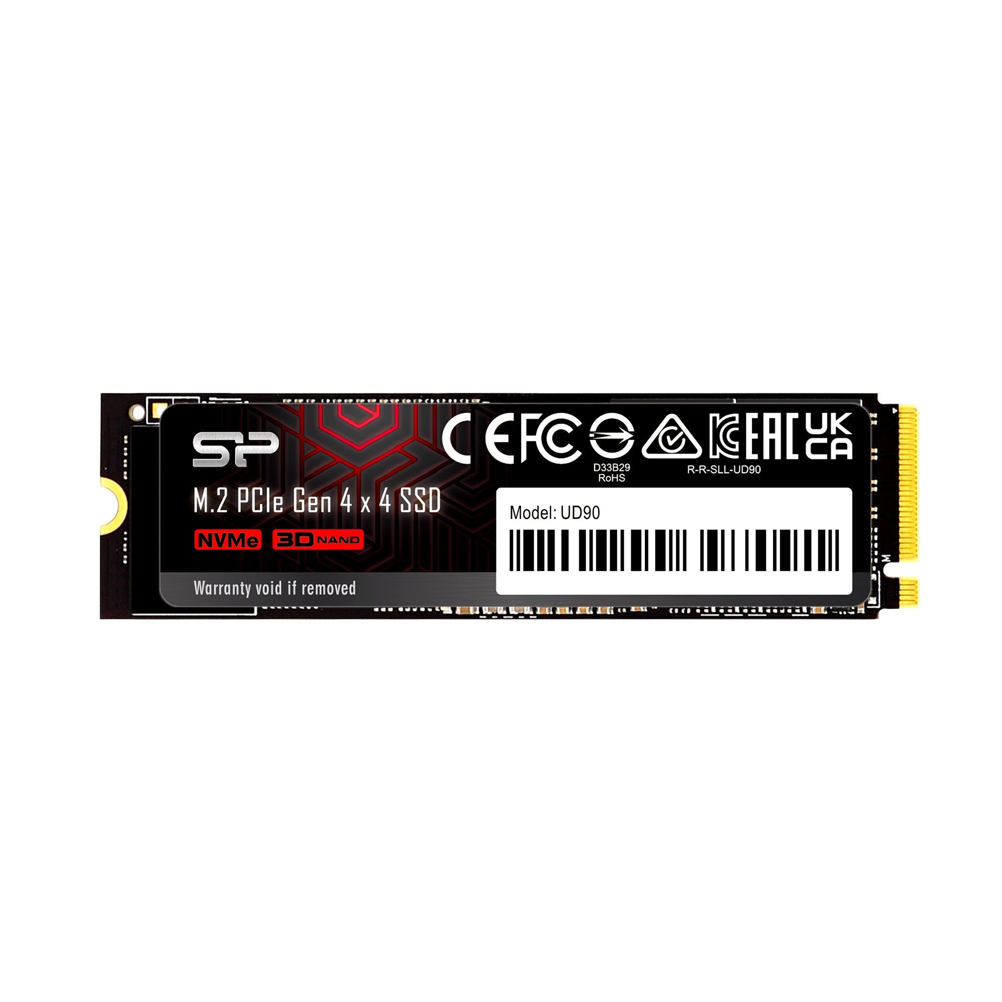 Silicon Power UD90 500GB-4TB PCIe Nvme Gen4x4 M.2 2280 Internal Solid State Drive